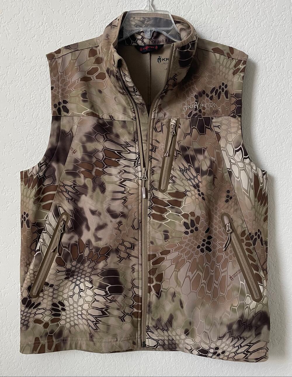 Kryptek Cadog Hunters Vest With Highlander Camouflage Pattern - Large